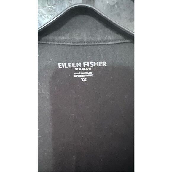 EILEEN FISHER ORGANIC COTTEN SNAP CLOSE POCKETED JACKET WOMENS SZ 1XL - Picture 5 of 10